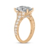 Thumbnail Image 2 of Neil Lane Artistry Heritage Cushion-Cut Lab-Grown Diamond Engagement Ring 4-3/4 ct tw 18K Yellow Gold
