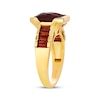 Thumbnail Image 2 of Le Vian Octagon & Baguette-Cut Garnet Ring 14K Honey Gold