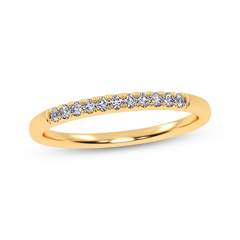 Main Image 1 of Now + Forever Diamond Anniversary Ring 1/10 ct tw 10K Yellow Gold