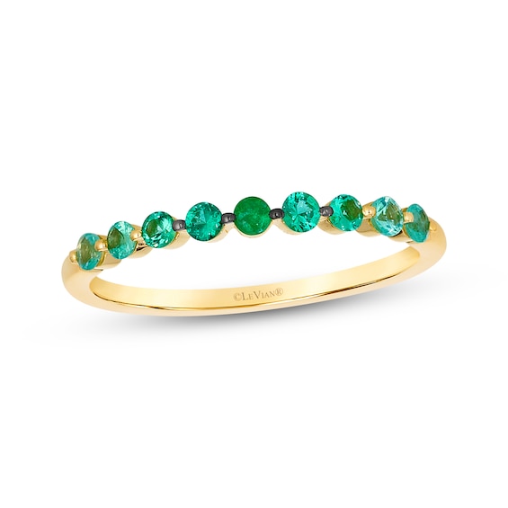 Le Vian Emerald Ombré Ring 14K Honey Gold