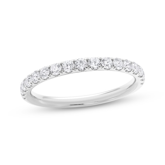 Now + Forever Certified Diamond Wedding Band 1/2 ct tw 14K White Gold