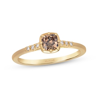Le Vian Antique Cushion-Cut Diamond Ring 1/2 ct tw 14K Honey Gold