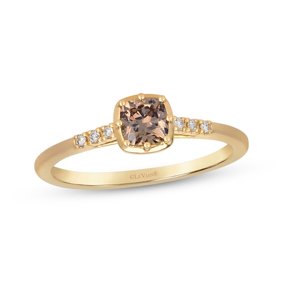 Le Vian Antique Cushion-Cut Diamond Ring 1/2 ct tw 14K Honey Gold