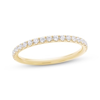 Now + Forever Lab-Grown Diamonds Wedding Band 1/4 ct tw 14K Yellow Gold