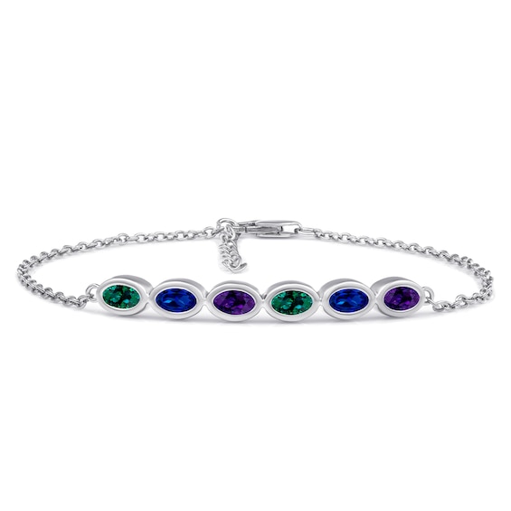 Birthstone Family & Mother's Bracelet (6 Stones)
