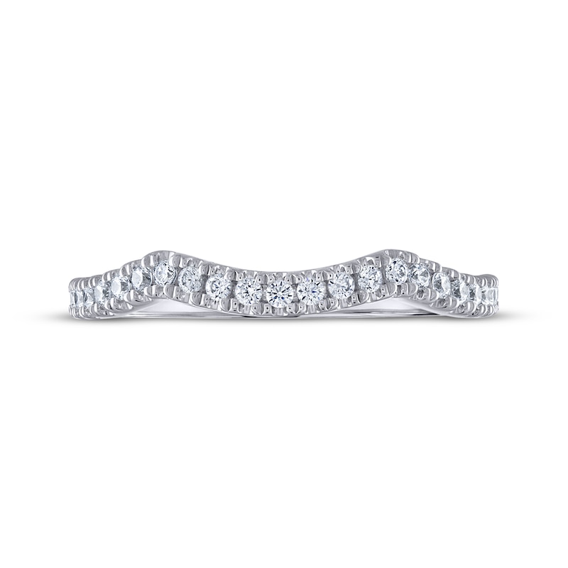 Main Image 3 of THE LEO Legacy Lab-Grown Diamond Wedding Band 1/4 ct tw 14K White Gold