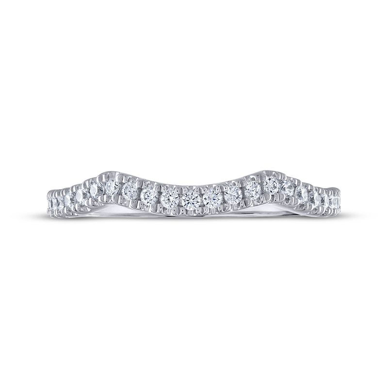 THE LEO Legacy Lab-Created Diamond Wedding Band 1/4 ct tw 14K White Gold