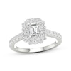 Emerald-Cut Diamond Engagement Ring 1-1/4 ct tw 14K White Gold