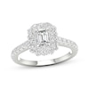 Thumbnail Image 1 of Emerald-Cut Diamond Engagement Ring 1-1/4 ct tw 14K White Gold
