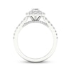 Emerald-Cut Diamond Engagement Ring 1-1/4 ct tw 14K White Gold