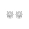 Lab-Created Diamonds by KAY Princess-Cut Stud Earrings 1 ct tw 14K White Gold