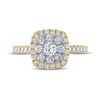 THE LEO Diamond Round-Cut Engagement Ring 3/4 ct tw 14K Two-Tone Gold