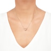 Thumbnail Image 2 of &quot;Love&quot; Heart Necklace 14K Yellow Gold 17&quot;