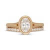 Thumbnail Image 3 of Neil Lane Artistry Oval-Cut Lab-Grown Diamond Bridal Set 1-1/4 ct tw 14K Yellow Gold