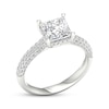 Thumbnail Image 2 of Now + Forever Lab-Grown Diamonds Princess-Cut Engagement Ring 2-1/2 ct tw 14K White Gold