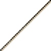 Thumbnail Image 2 of Men's Black Diamond Tennis Bracelet 5 ct tw 10K Yellow Gold 8.5"