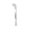 Thumbnail Image 2 of Now + Forever Diamond Contour Ring 1/10 ct tw 10K White Gold