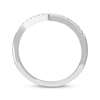 Thumbnail Image 3 of Now + Forever Diamond Contour Ring 1/10 ct tw 10K White Gold