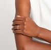 Thumbnail Image 5 of Now + Forever Diamond Contour Ring 1/10 ct tw 10K White Gold