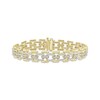 Thumbnail Image 1 of Linked Always Men's Diamond Chain Link Bracelet 2-1/4 ct tw 10K Yellow Gold 8.5"
