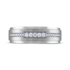 Thumbnail Image 3 of Now + Forever Men's Diamond Five-Stone Wedding Band 1/5 ct tw 10K White Gold