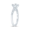 Thumbnail Image 2 of Now + Forever Lab-Grown Diamonds Round-Cut Engagement Ring 2-1/2 ct tw 14K White Gold