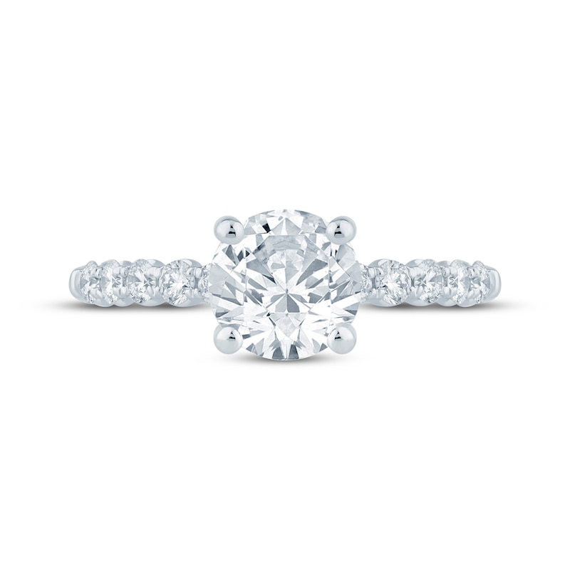 Main Image 3 of Now + Forever Lab-Grown Diamonds Round-Cut Engagement Ring 2-1/2 ct tw 14K White Gold