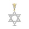 Thumbnail Image 1 of Men's Diamond Star of David Charm 1/2 ct tw 10K Yellow Gold