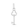 Thumbnail Image 1 of Charmed Memories Clover-Top Key Charm Sterling Silver