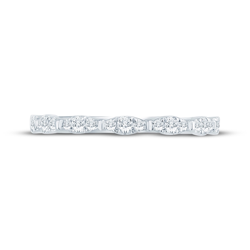 Main Image 3 of Now + Forever Diamond Wedding Band 1/4 ct tw 14K White Gold