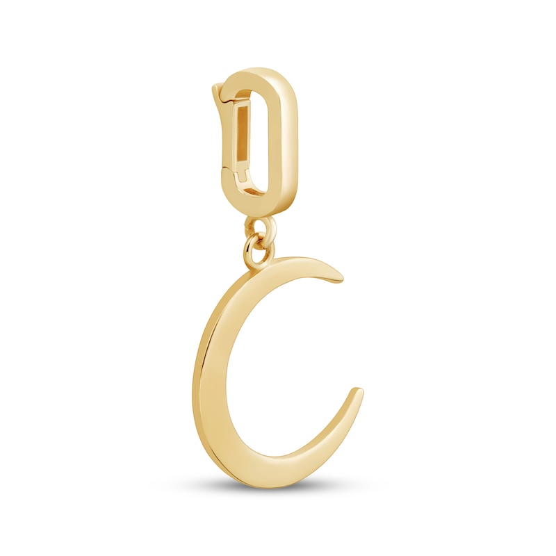 Main Image 2 of Charmed Memories Crescent Moon Charm 10K Yellow Gold