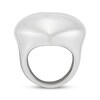 Thumbnail Image 3 of Puffed Heart Ring Sterling Silver