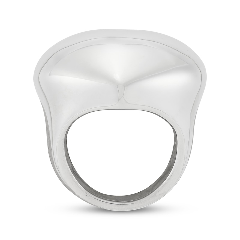Main Image 3 of Puffed Heart Ring Sterling Silver