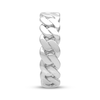Thumbnail Image 3 of Now + Forever Men's Curb Link Ring 10K White Gold 6mm