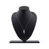 Thumbnail Image 6 of Pear-Shaped & Round-Cut Diamond Bypass Loop Necklace 1 ct tw 10K Yellow Gold 18"