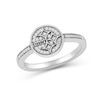 Thumbnail Image 1 of True Fans Pittsburgh Steelers 1/15 ct tw Diamond Ring Sterling Silver