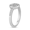 Thumbnail Image 5 of True Fans Pittsburgh Steelers 1/15 ct tw Diamond Ring Sterling Silver