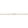 Thumbnail Image 3 of Italian Brilliance Diamond-Cut Double Panther Head Necklace 14K Two-Tone Gold 18"