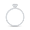 Thumbnail Image 3 of Now + Forever Lab-Grown Diamonds Radiant-Cut Bezel-Set Solitaire Engagement Ring 1 ct tw 14K White Gold (F/VS2)
