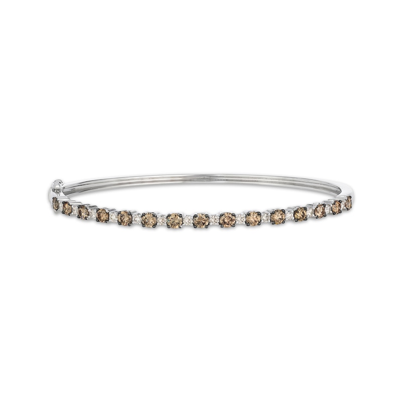 Main Image 1 of Le Vian Diamond Bangle Bracelet 2 ct tw 14K Vanilla Gold