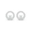 Thumbnail Image 2 of KAY Lab-Grown Diamonds Circle Stud Earrings 1/2 ct tw 10K White Gold