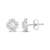 Thumbnail Image 3 of KAY Lab-Grown Diamonds Knot Stud Earrings 1/2 ct tw Sterling Silver
