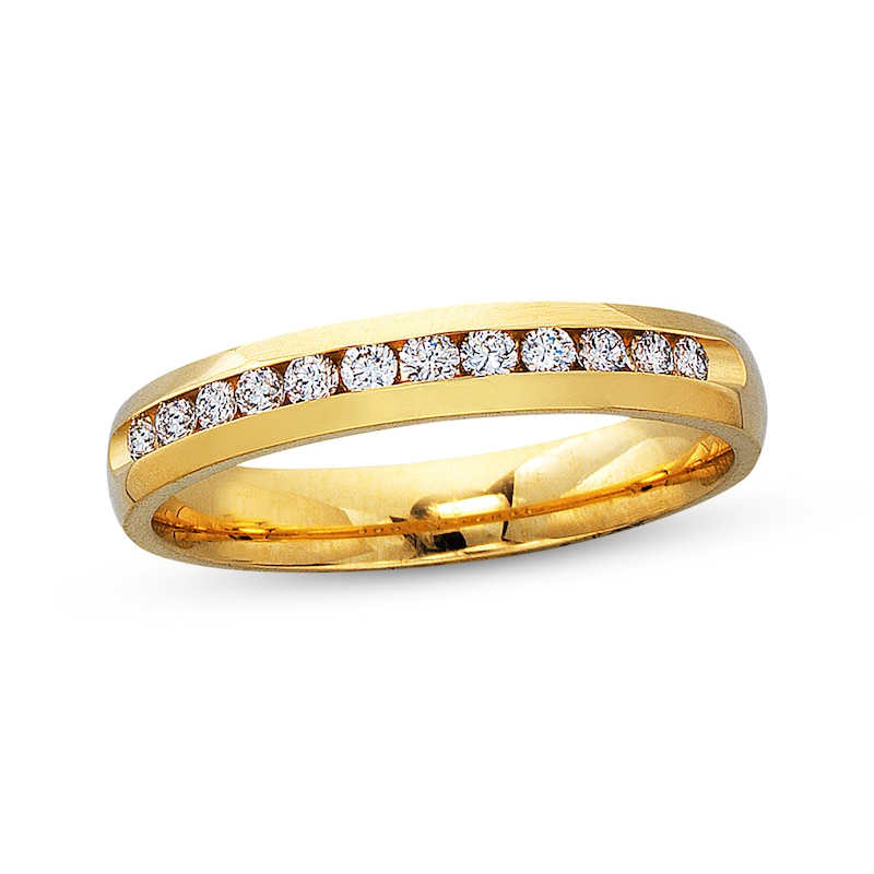 Main Image 1 of Diamond Anniversary Band 1/4 ct tw Round-cut 14K Yellow Gold
