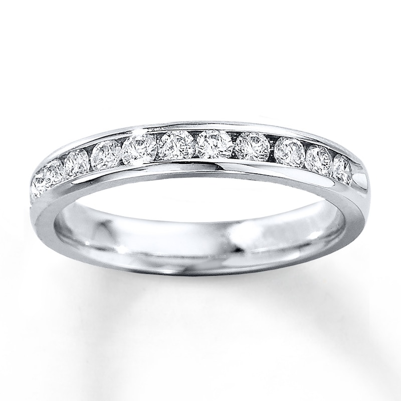 Diamond Anniversary Band 1 ct tw Round-cut 14K White Gold