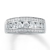 Thumbnail Image 0 of Diamond Ring 1 ct tw Round-cut 14K White Gold