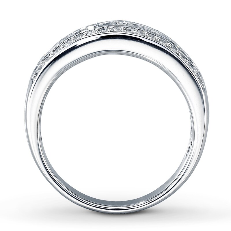 Diamond Ring 1 ct tw Round-cut 14K White Gold