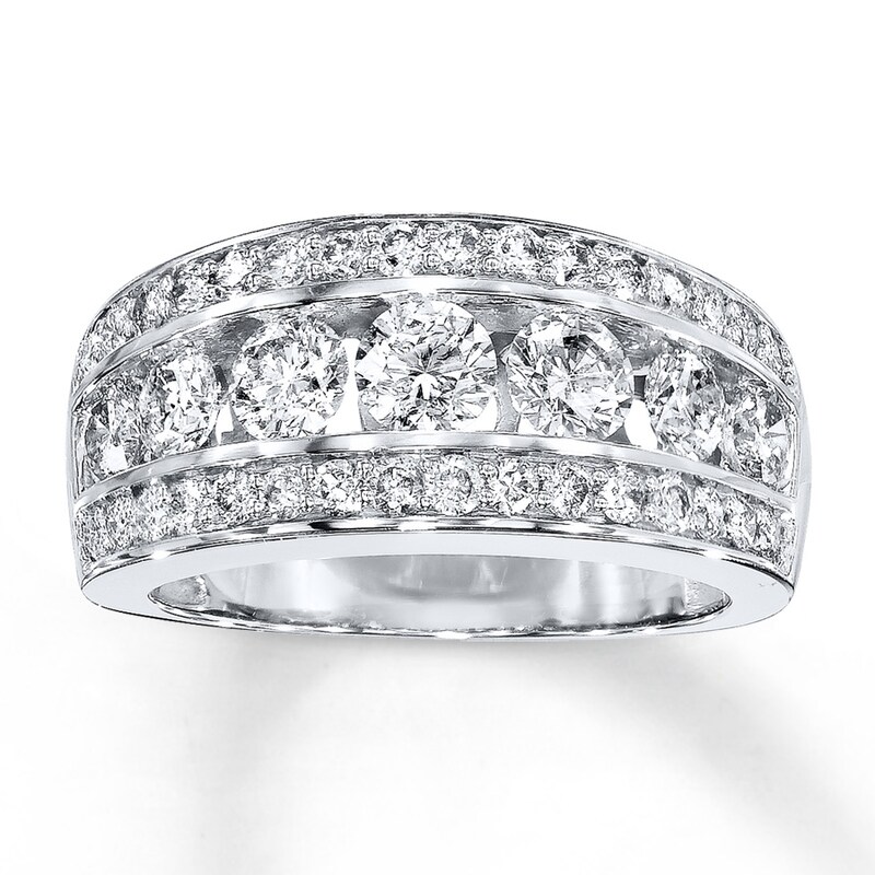 Main Image 1 of Now + Forever Diamond Ring 2 ct tw Round-cut 14K White Gold