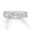 Thumbnail Image 0 of THE LEO Diamond Band 1 ct tw Round-cut 14K White Gold