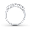 Thumbnail Image 1 of THE LEO Diamond Band 1 ct tw Round-cut 14K White Gold