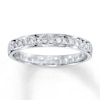 Thumbnail Image 0 of Diamond Anniversary Band 1/8 ct tw Round-cut 10K White Gold